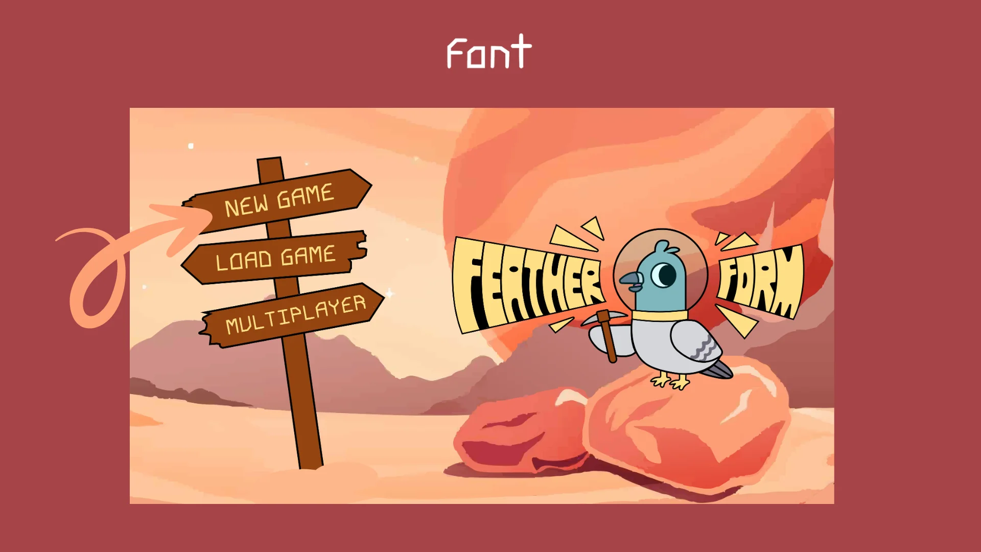 Featherfont slide 2